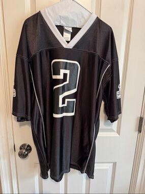 NFL Atlanta Falcons Black Matt Ryan Jersey Shirt with White XL
